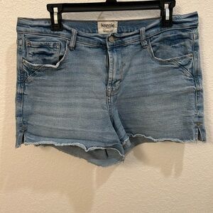 Kensie Light Blue Jean Shorts
